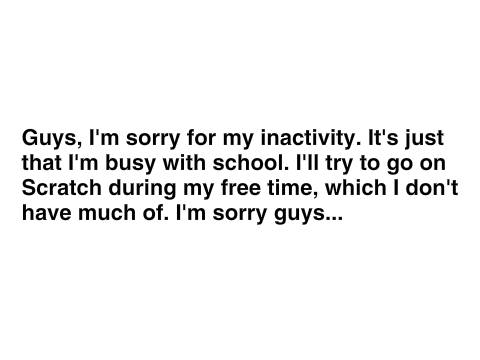 Sorry for my inactivity.