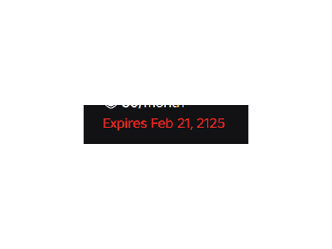 This aint expiring anytime soon broski