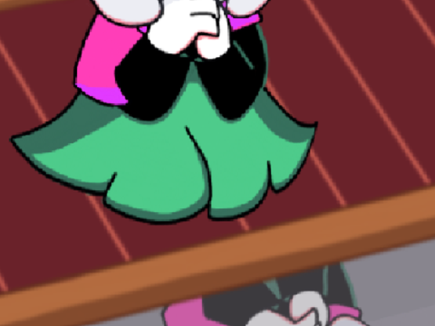 Ralsei Ch 5 Scene [Fanart]