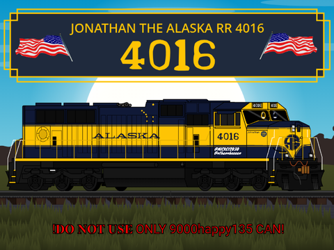 Johnathan the Alaska RR 4016