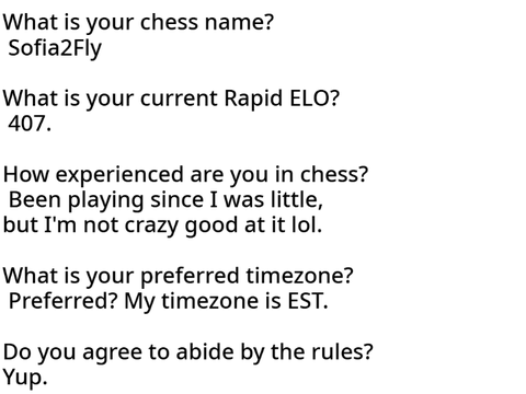 [SIGN-UP] CHQ Chess Tournament 