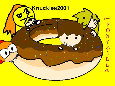 Add yourself on the giant donut!!!![1]