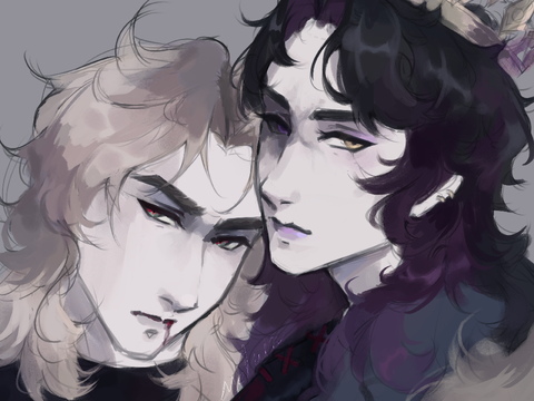 more art of my stupid ocs :D