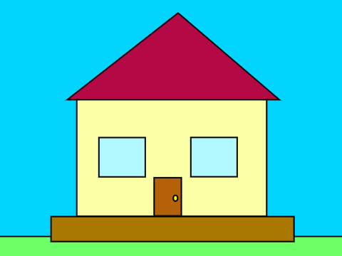 house (practice animation)
