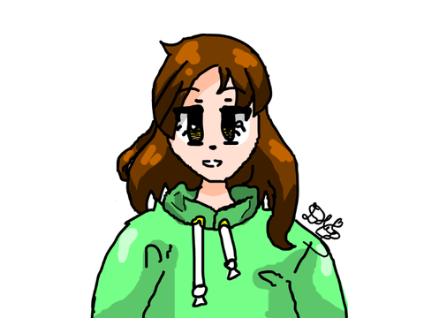first attempt at drawing anime