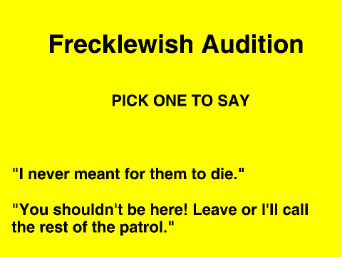 Frecklewish Audition remix 