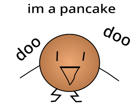 im a pancake meme
