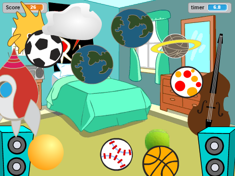 Hide and Seek with all of the Scratch gang