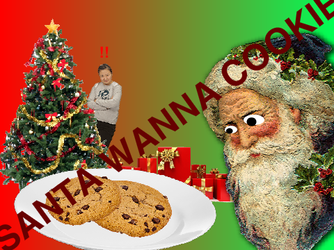 Santa Want a Cookie