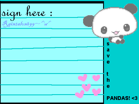 Save the pandas!