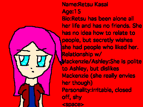 My Naraku no Hana character.