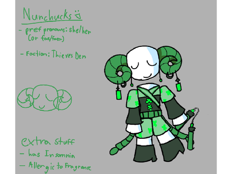 Phighting oc: meet nunchucks