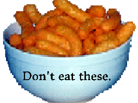 How long can you go without eating the cheese puffs?