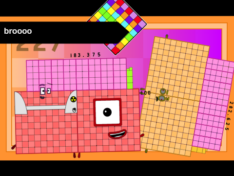 Numberblocks Band Eighths 227