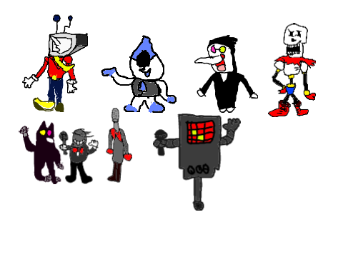 EvilDyno draws UnderTale/Deltarune characters
