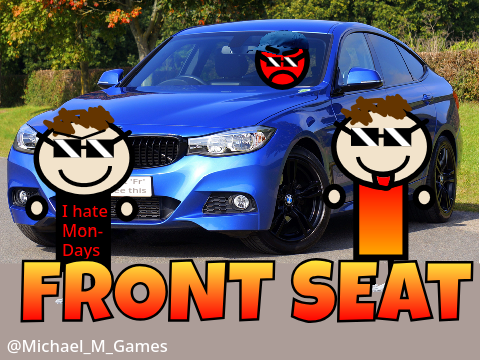 ⏰ Front Seat ⭐️ | #relatable #shorts #animations #trending