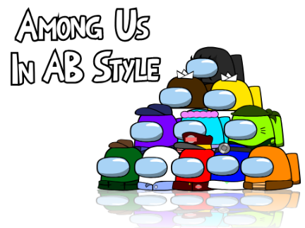 among us in angry birds style vectors