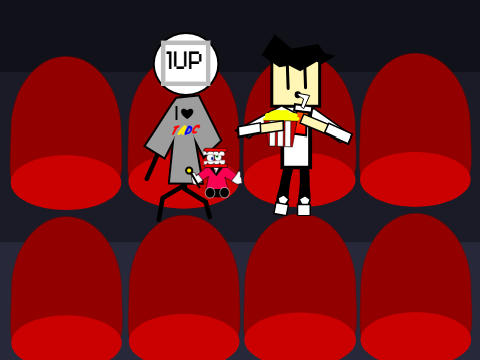 guy watching TADC In theaters  remix