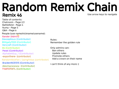 random of the remix chain (Fourty Six)