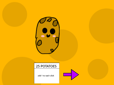 Kawaii potato clicker remix