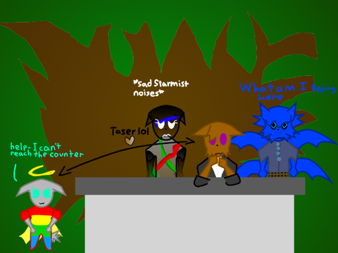 Four idiots in a news channel lol