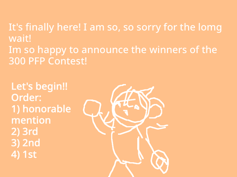 300 PFP CONTEST RESULTS (FINALLY)