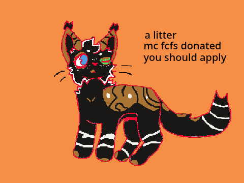 a litter .. Fcfs mc donated