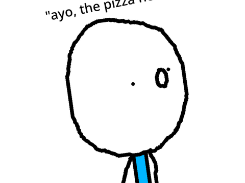 The pizza guy here