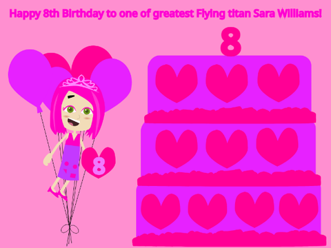 Happy 8th Birthday to Sara!