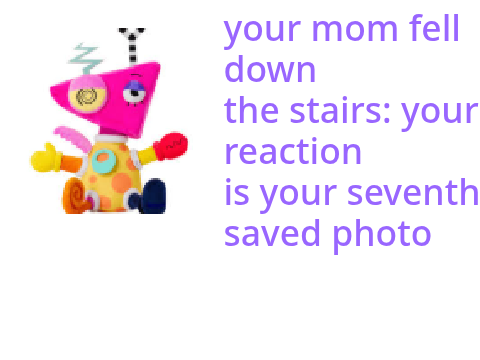 my mum fell down the stairs..old woman  remix