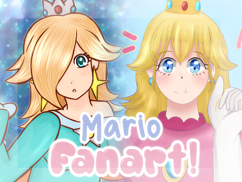 જ⁀Mario Galaxy Fanart!! ✦ ݁˖