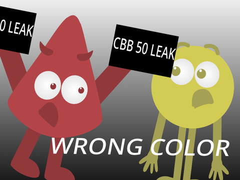 CBB: YOU’RE THE WRONG COLOR!