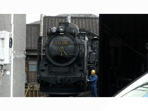 6/29の高崎機関区　〜D51試運転〜