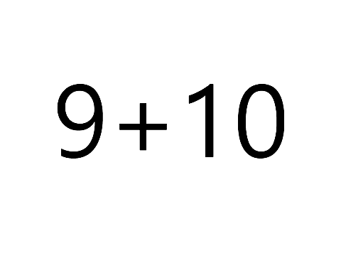 solve 9+10