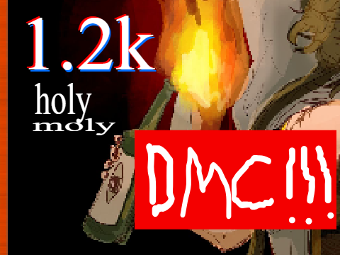 1200 DMC!!! [3 character choices, prizes] // OPEN