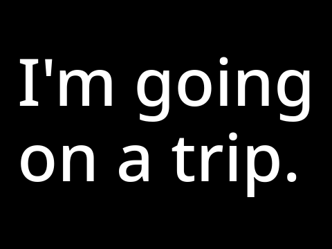 IMPORTANT ANNOUNCEMENT
