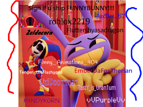 Sign If You Ship Funnybunny!!! <3 remix remix