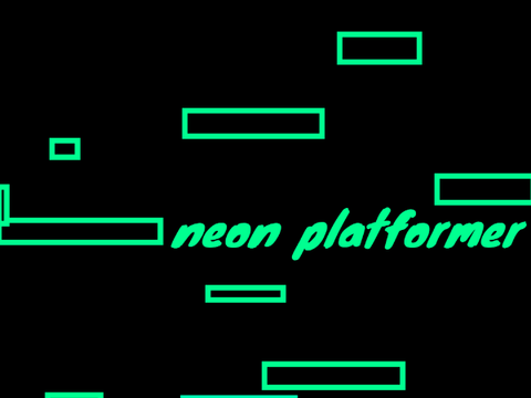 neon platformer (mobile freindly) remix