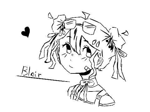 Blair doodle