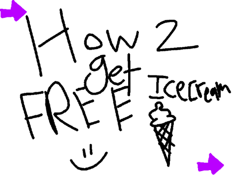 How 2 get free icecream
