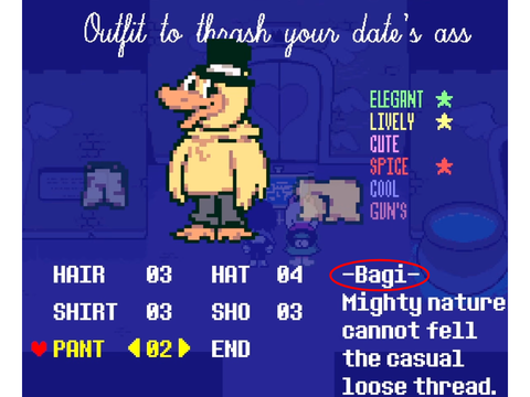 BAGI IN DELTARUNE CANON