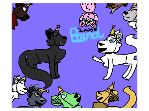 (Late) Bound 2 year fanart :D