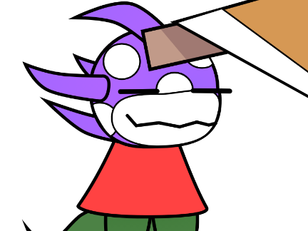 Bro became a meep meep.