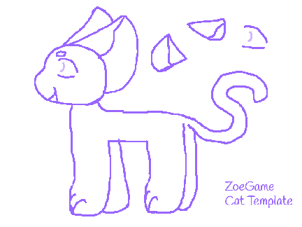 Cat OC Template