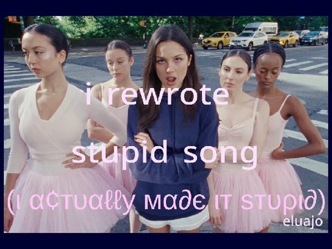 ★ stupid song rewrite! ★