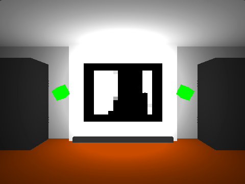 Bad Apple in a 3D Engine
