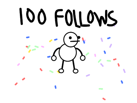 100 followers (revealing alt)