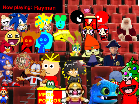 Add Yourself To The Movies watching Rayman! Get in those seats Christmas Edition