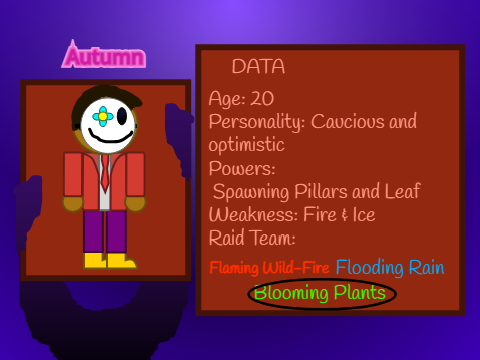Starting us off with Autumn