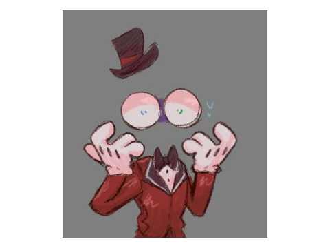 89 | "mouthless caine isn't real, he can't hurt you"